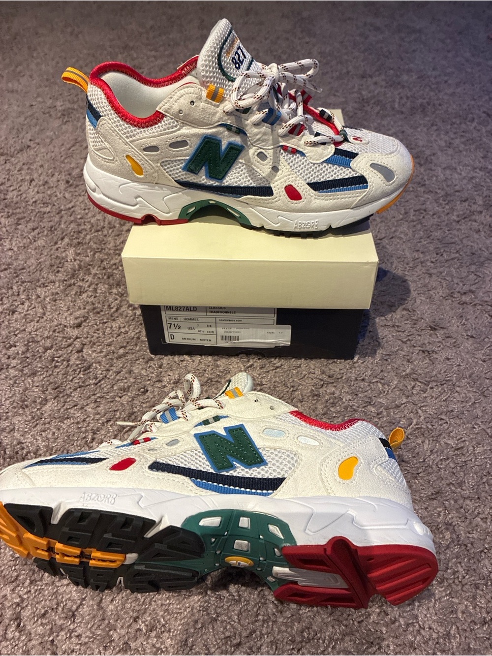 Aimé Leon Dore x New Balance 827 7.5
